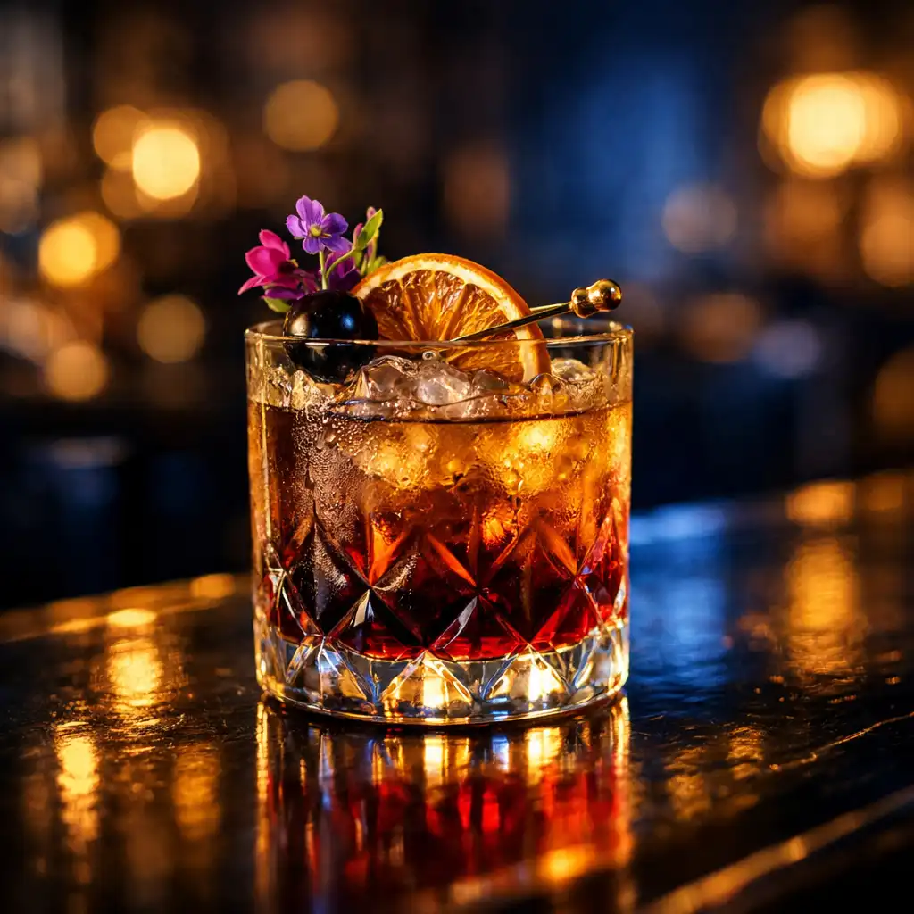 Cocktail signature élégant