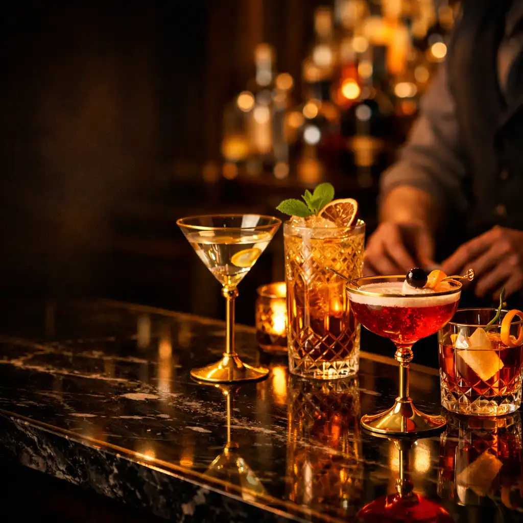 Cocktails raffinés